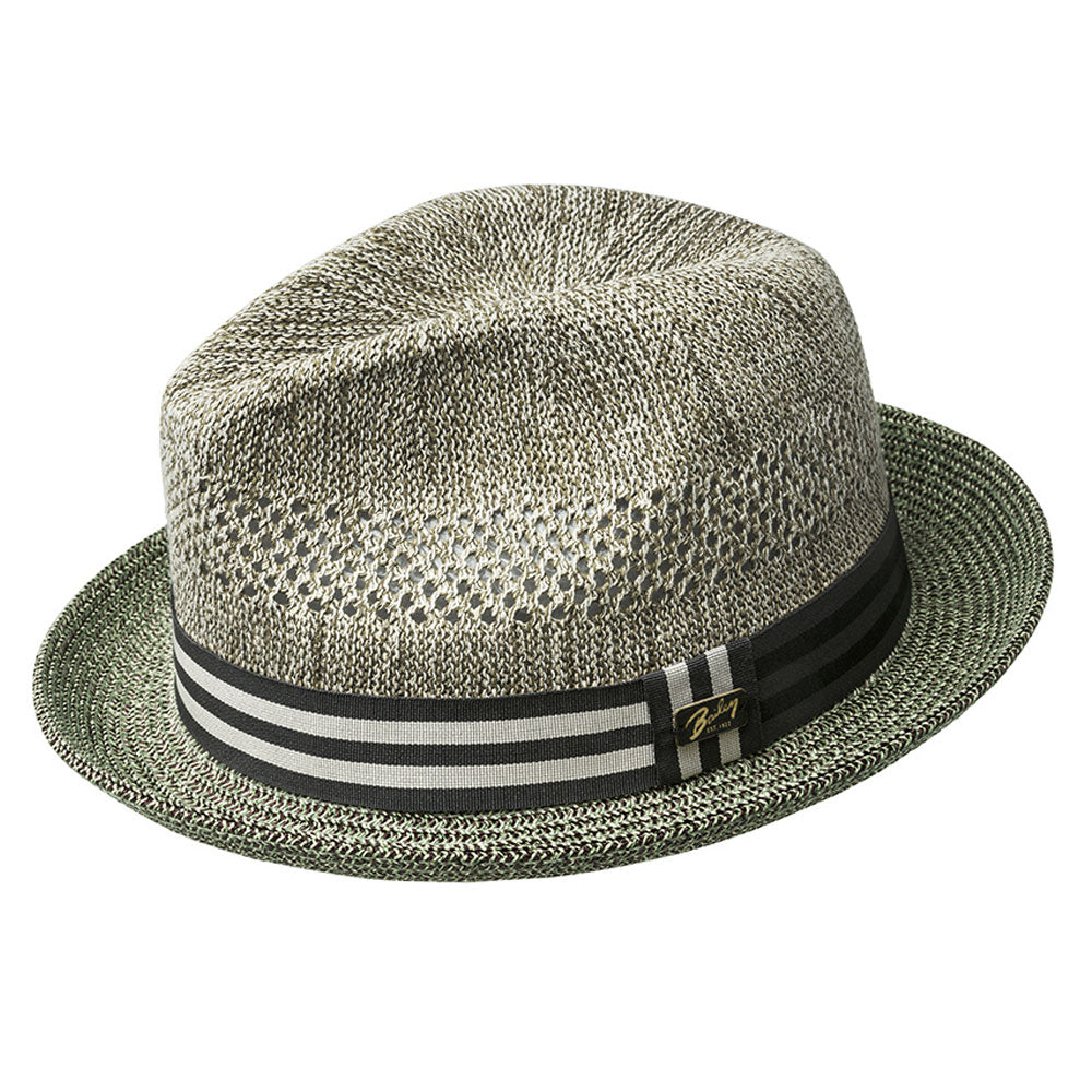 Fedora Hat Chapeau Trilby Bailey Berle Décoloré - Calotte Aérée Fedora Hat Chapeau Trilby Bailey Berle Décoloré - Calotte Aérée