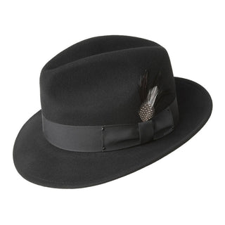 Bailey Blixen Wool Fedora - BLACK