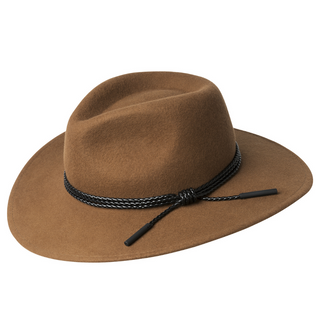 Bailey Piston Lite Felt Safari Hat - CARAMEL