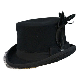 Bailey Renegade Voodoo Top Hat - BLACK