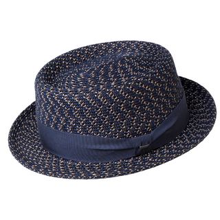 Bailey Waits Pork Pie Hat - MID BLUE