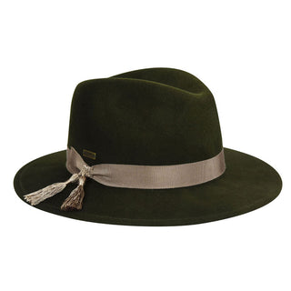 Betmar Ashland Lady Fedora Hat - OLIVE