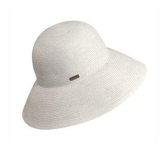 Betmar Gossamer Floppy Women's Hat - WHITE