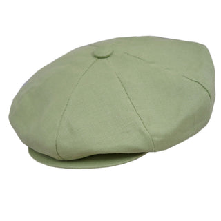 Capas Linen 8/4 Newsboy Cap - MINT