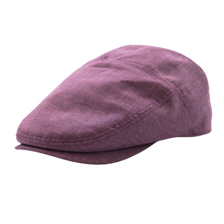 Capas London Solid Pub Cap - PLUM