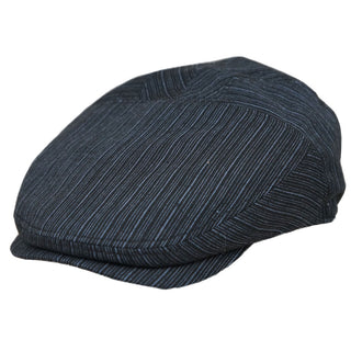 Capas London Stripe Pub Cap - BLACK