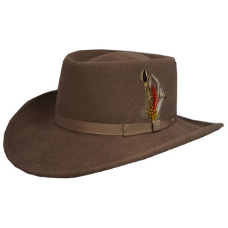 Capas Wool Gambler Hat - PECAN