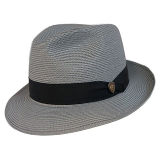 Dobbs Rosebud Milan Straw Hat - GREY