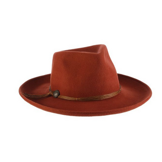Scala Palermo Lady Wool Hat - RUST