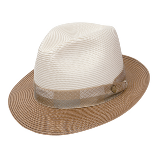 Stetson Andover Straw Fedora - IVO/COGN