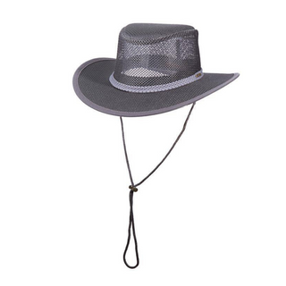 Stetson Mesh Drover Outback Hat - CHARCOAL
