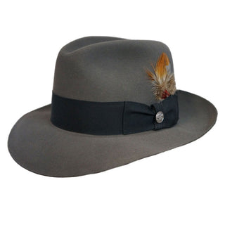 Stetson Temple Felt Hat - CARIBOU