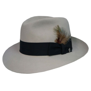 Stetson Temple Felt Hat - LITE GRY