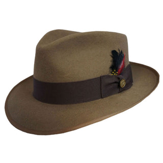 Stetson Whippet Wool Fedora - CAMEL