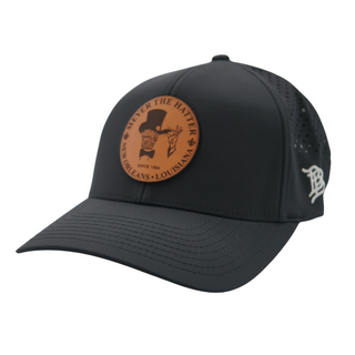 Meyer The Hatter Leather Patch Performance Logo BB Cap