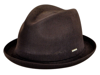 Kangol 6371BC Tropic Player Trilby - BROWN