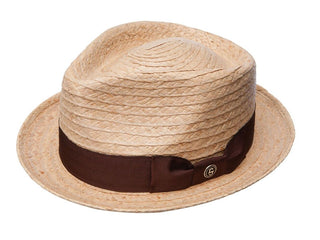 Stetson 42nd Street Palm Braid Hat - NATURAL