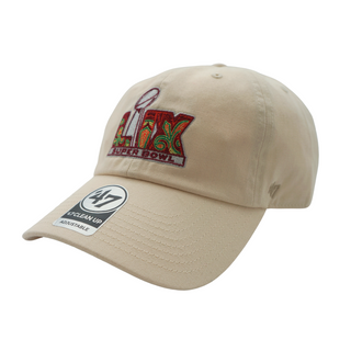 47' Brand Super Bowl LIX Clean Up Cap - NATURAL