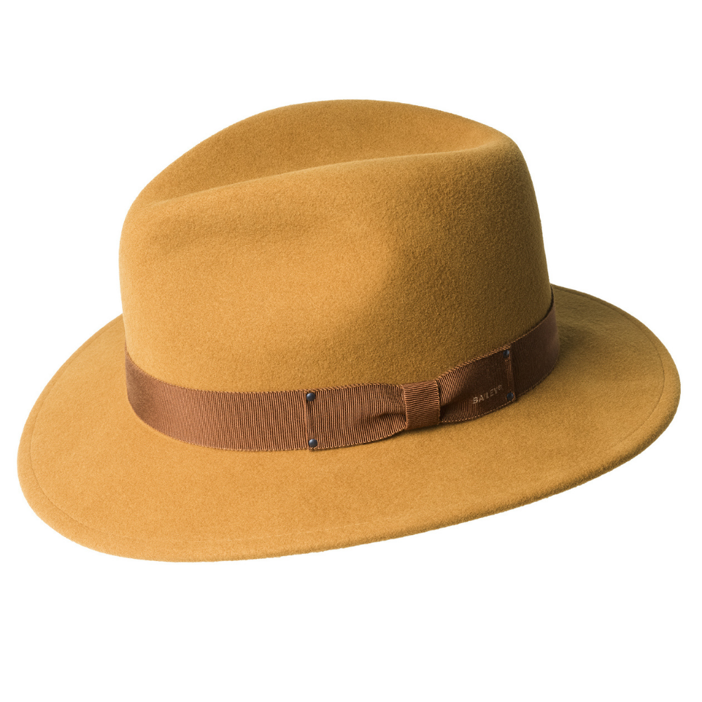Cappello uomo in feltro a tesa media con nastro made in italy Cappello uomo in feltro a tesa media con nastro made in italy