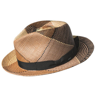Bailey Giger Multiweave Panama Hat - BROWN PL