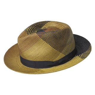 Bailey Giger Multiweave Panama Hat - TAN PLAI