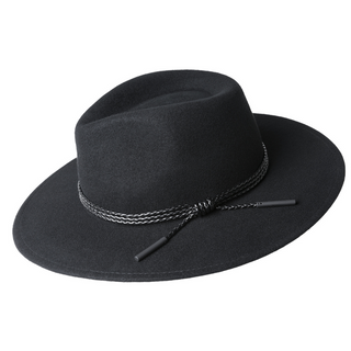 Bailey Piston Lite Felt Safari Hat - BLACK