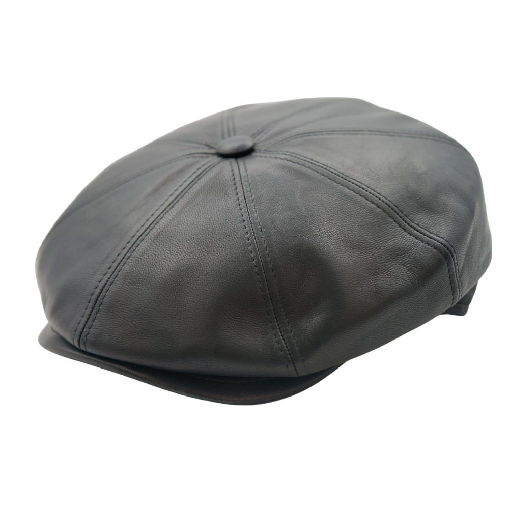 Capas Italian Leather 8 4 Newsboy Cap Meyer The Hatter