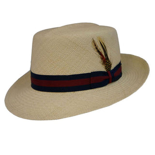 Capas Optimo Panama Straw Hat - NATURAL