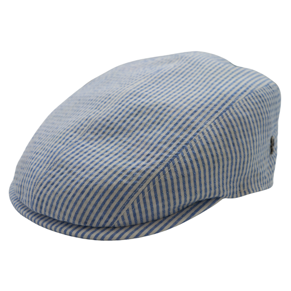 City Sport Olivier Seersucker Cap – Meyer The Hatter