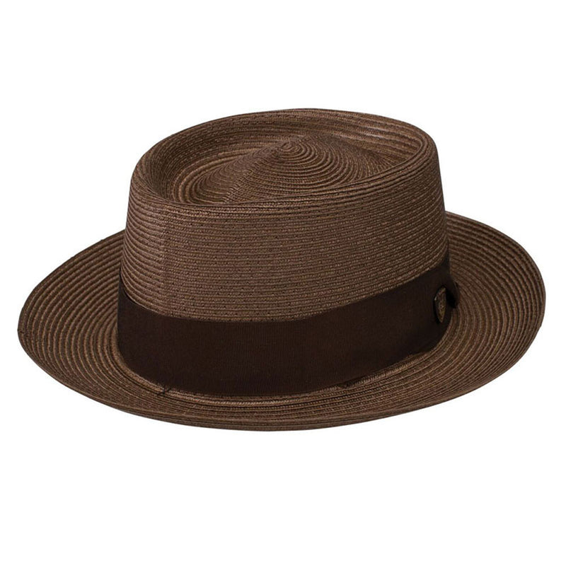 Dobbs Florentine Milan Straw Buster Pork Pie Hat main image 0