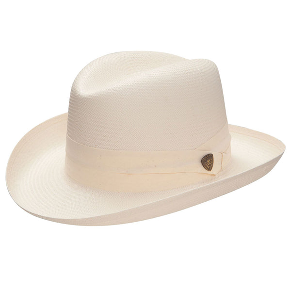 DOBBS SHANTUNG EL DORADO HOMBURG STRAW HAT Meyer The Hatter