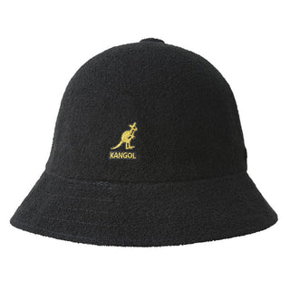Kangol Bermuda Casual Bucket Hat - BLK/GLD