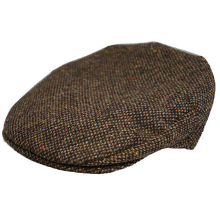 Latchford Vintage Irish Tweed Ivy Cap - BRO TWD