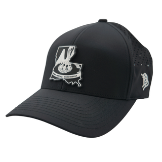 Louisiana State PVC - BLACK