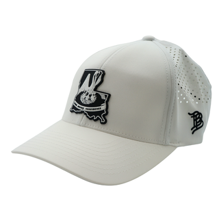 Louisiana State PVC - WHITE