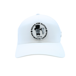 Meyer The Hatter Logo Performance BB Cap - MTH WHIT