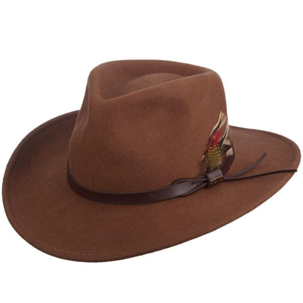 DORFMAN PACIFIC DF6 WOOL OUTBACK HAT Meyer The Hatter