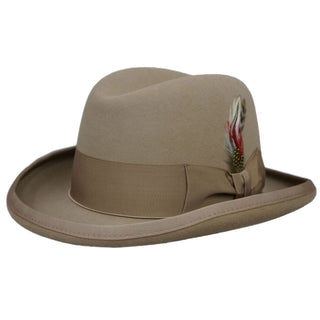 Selentino Alpha Godfather Hat - CAMEL