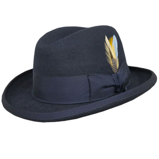 Selentino Alpha Godfather Hat - NAVY