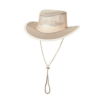 Stetson Mesh Drover Outback Hat - CLAY